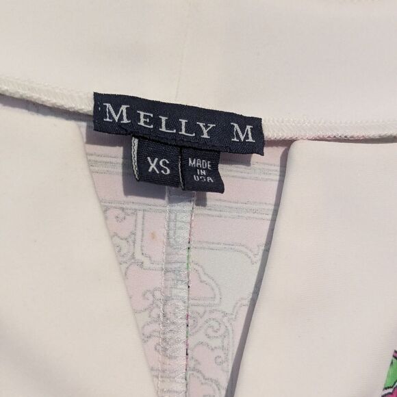 Tunic Dress Pink Green Sleeveless XS Resort Wear - Picture 3 of 10